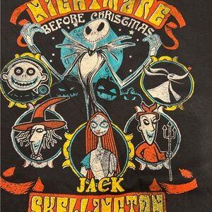 Disney Black Nightmare Before Christmas Tee